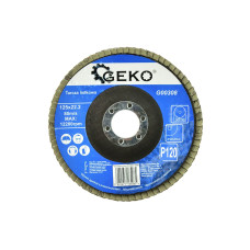 Пелюстковий шліфувальний диск 125 мм P120 GEKO (10/200)