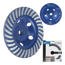 Круг алмазний 125 М14 турбо GEKO(20)