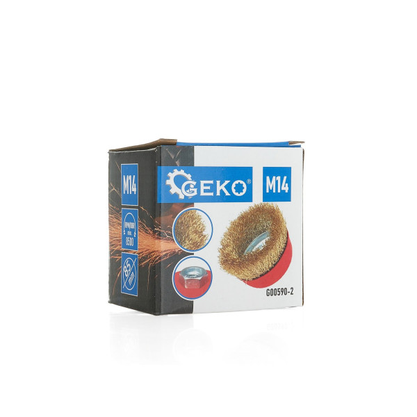 Латунна дротяна передня щітка 85 мм M14 (100)