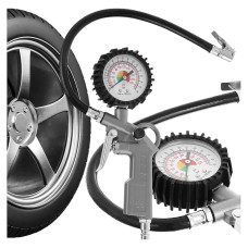Пістолет для накачування повітря з великим манометром (10/40/50)