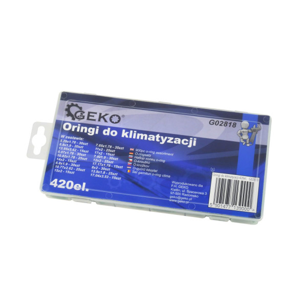 Кільця ущільнювачів кондиціонера 420 шт. (24)