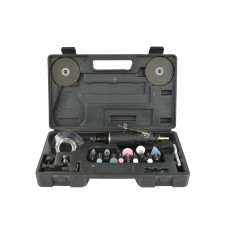 Пневматична шліфувальна машина 75 мм з аксесуарами (10)