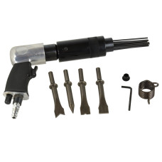 Пневматичний голчастий молоток для видалення іржі з наконечниками (10)