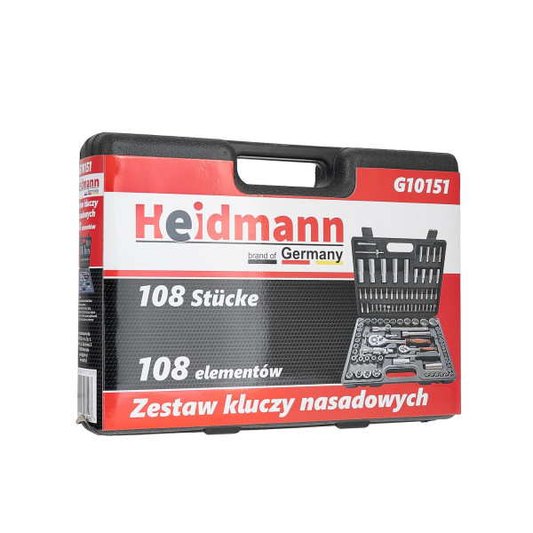 Набір із 108 ключів 1/4", 1/2", Torx, тип H (4)