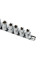 Набір із 10 головок Torx E10-24,1/2" на планці GEKO (20)