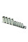 Набір з 9 головок Torx E4-16, 1/4 та 1/2" на планці GEKO (20)