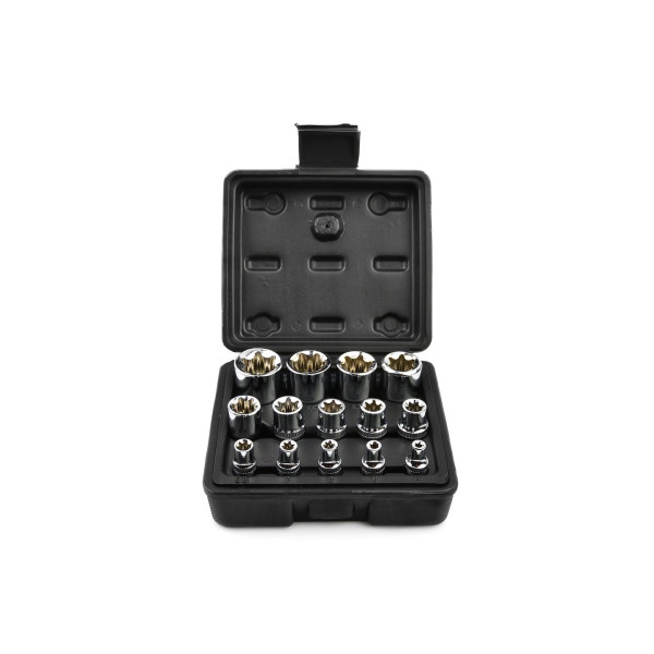 Набір головок Torx E4-E24 14 предм. (20)