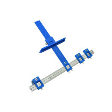 Шаблон столяра для розмітки отворів 410x300 мм (40)