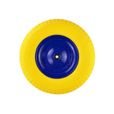 Колесо тачки 4.00-8 повне Квіткове/жовте (5)