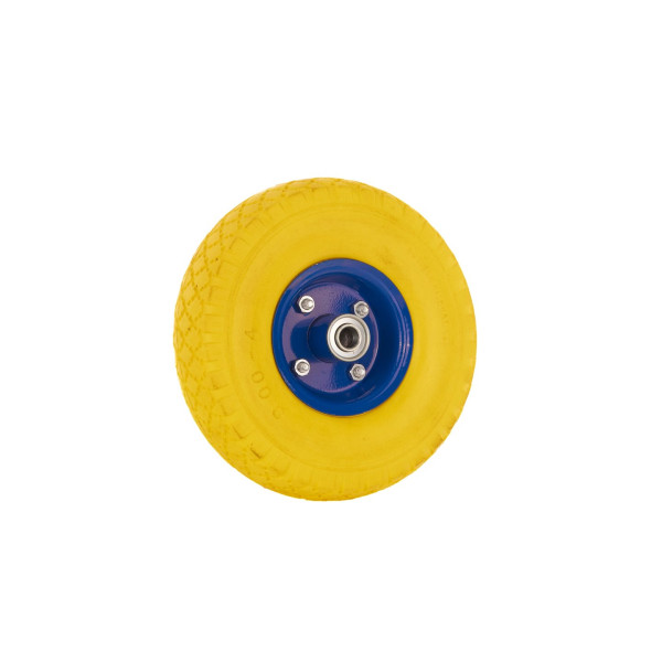 Колесо візка 3.00-4 PU/суцільне/(10)