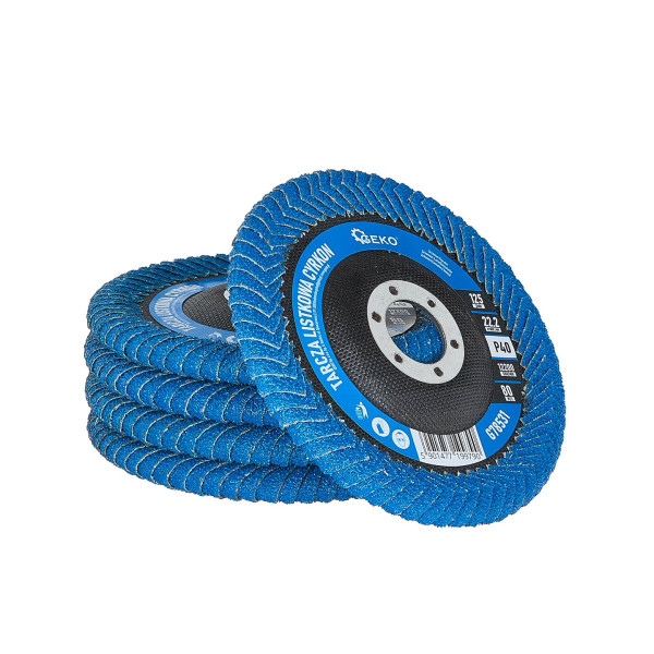 Пелюстковий диск CYRKON 125 мм P40 для шліфування зварних швів та кромок (5/100)