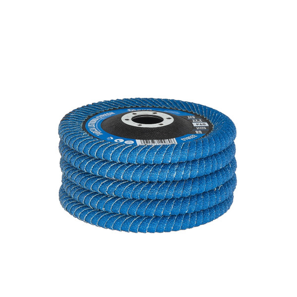 Пелюстковий диск CYRKON 125 мм P60 для шліфування зварних швів та кромок (5/100)