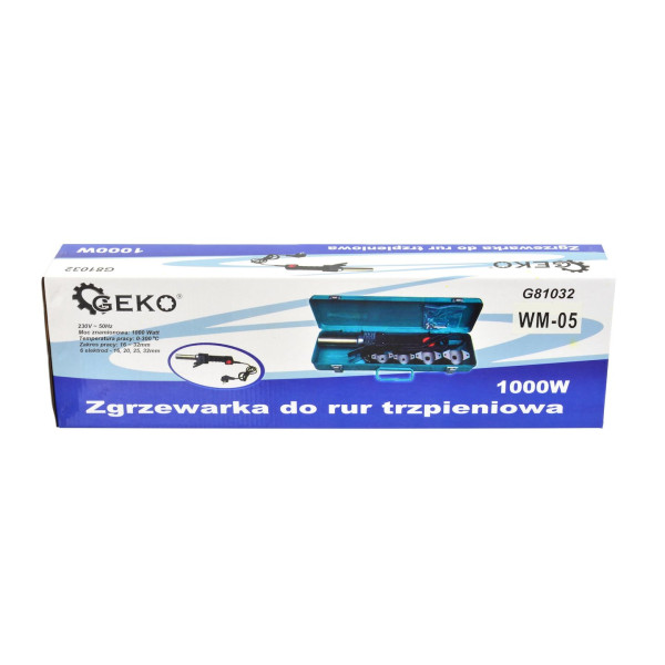 НОВИНКА 20-32 мм GEKO трубозварювальний апарат для оправки (10)