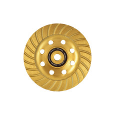 Алмазний турбодиск для шліфування бетону 125 мм M14 Heidmann(50)